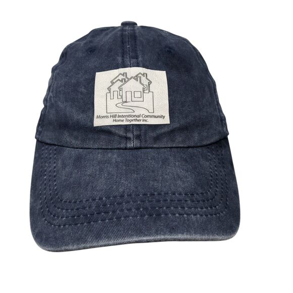 Morris Hill Intentional Community Home Together Inc Slideback Hat Blue OSFA - Picture 1 of 9